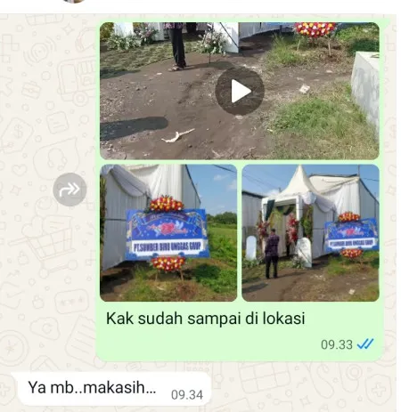 Pengiriman Karangan Bunga Cireundeu