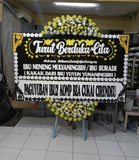 Papan Bunga Duka Cireundeu